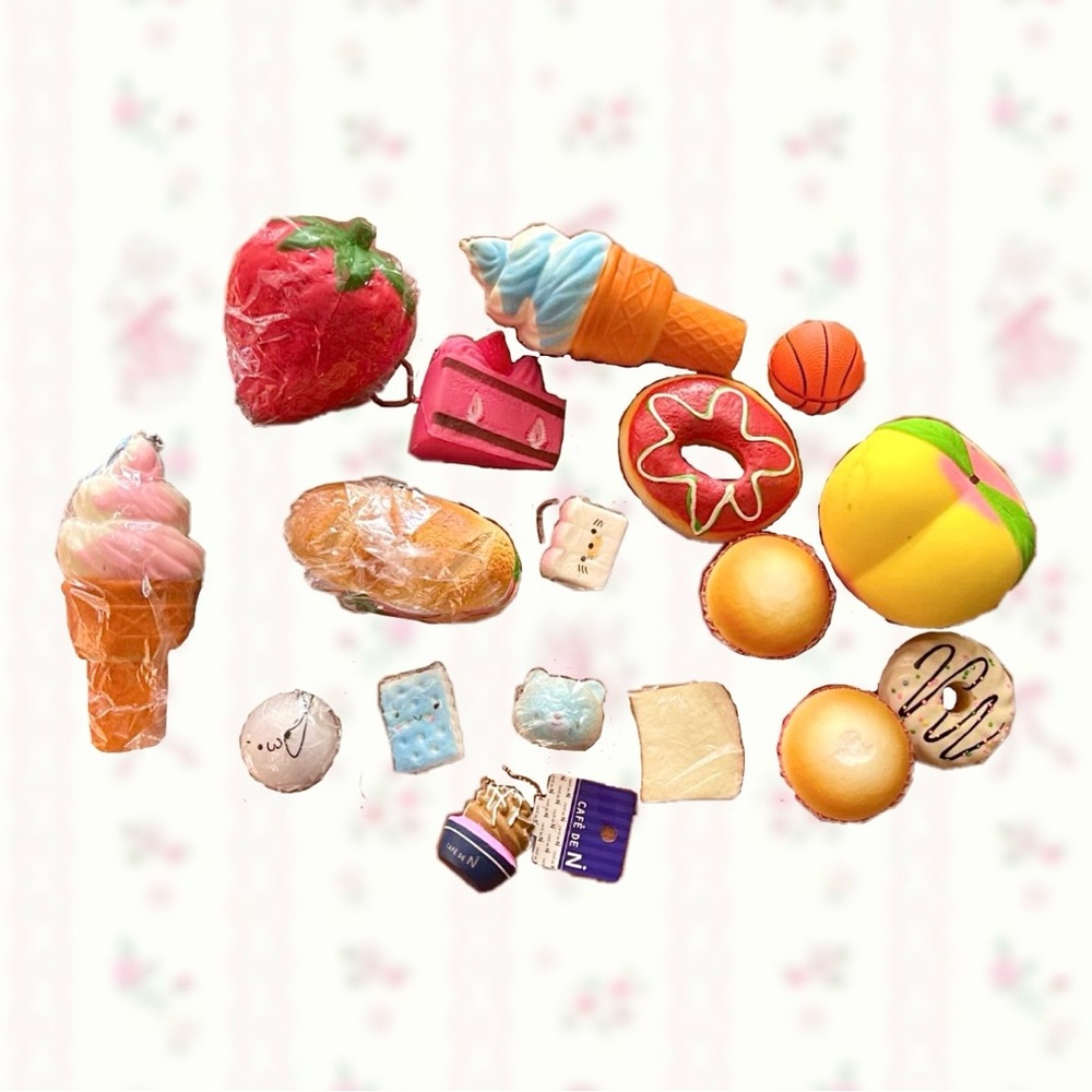 Food & Dessert Theme Slow-Rising Squishies Lot